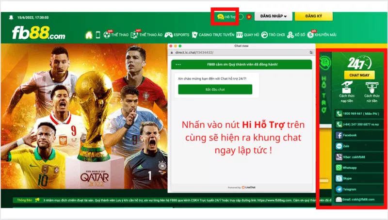 Nhà cái lô đề Fb88.com - Hướng dẫn chơi xổ số Fb88 chuẩn xác nhất 7 Chăm sóc khách hàng chuyên nghiệp