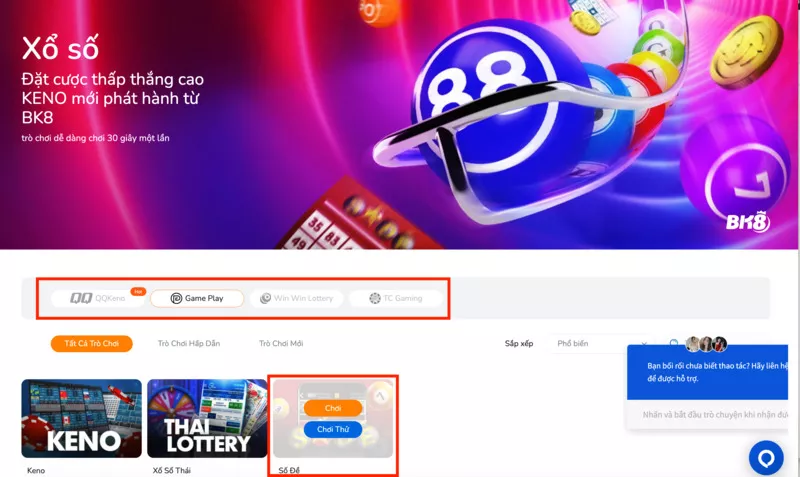 Link vào nhà cái Bk8 mới nhất - Hướng dẫn chơi số đề Bk8 chuẩn 5 Chọn game xổ số bk8