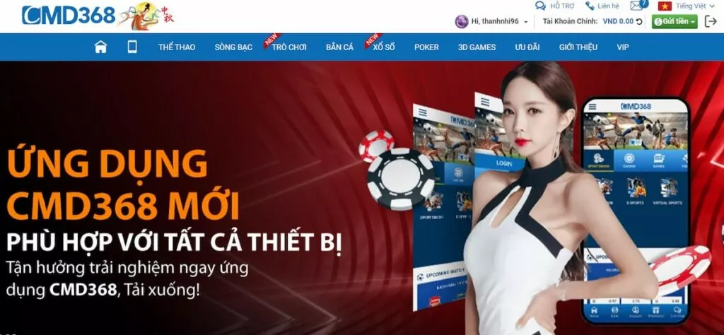 Review nhà cái lô đề CMD368 - Hướng dẫn chơi xổ số CMD368 chuẩn 7 trang chu cmd 368