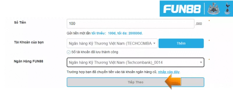 Nạp tiền Fun88 dễ dàng chỉ với 4 bước đơn giản 4 lựa chọn ngân hàng fun88 muốn gửi tiền