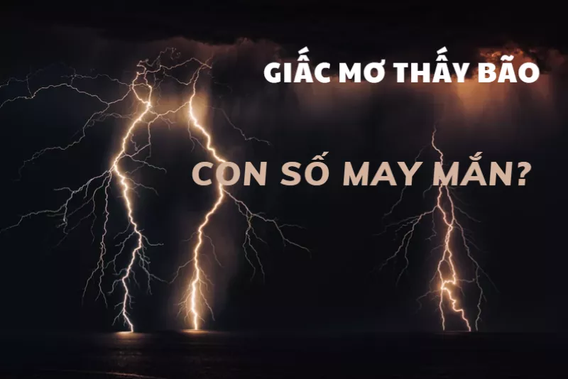 Giải mã giấc mơ thấy bão và con số may mắn đi kèm 5 mơ thấy bão con số may mắn