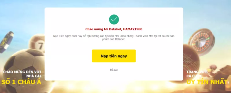 Hướng Dẫn Đăng Ký Dafabet Nhanh Chóng Trong 5 Phút 5 Hoàn tất thông tin đăng ký tài khoản Dafabet