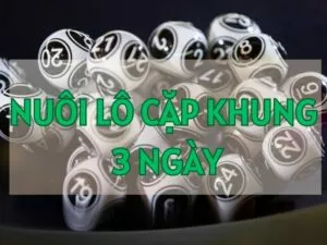 phương pháp nuôi lô cặp khung 3 ngày