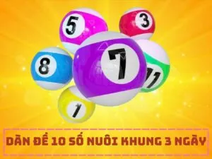 dàn đề 10 số nuôi khung 3 ngày
